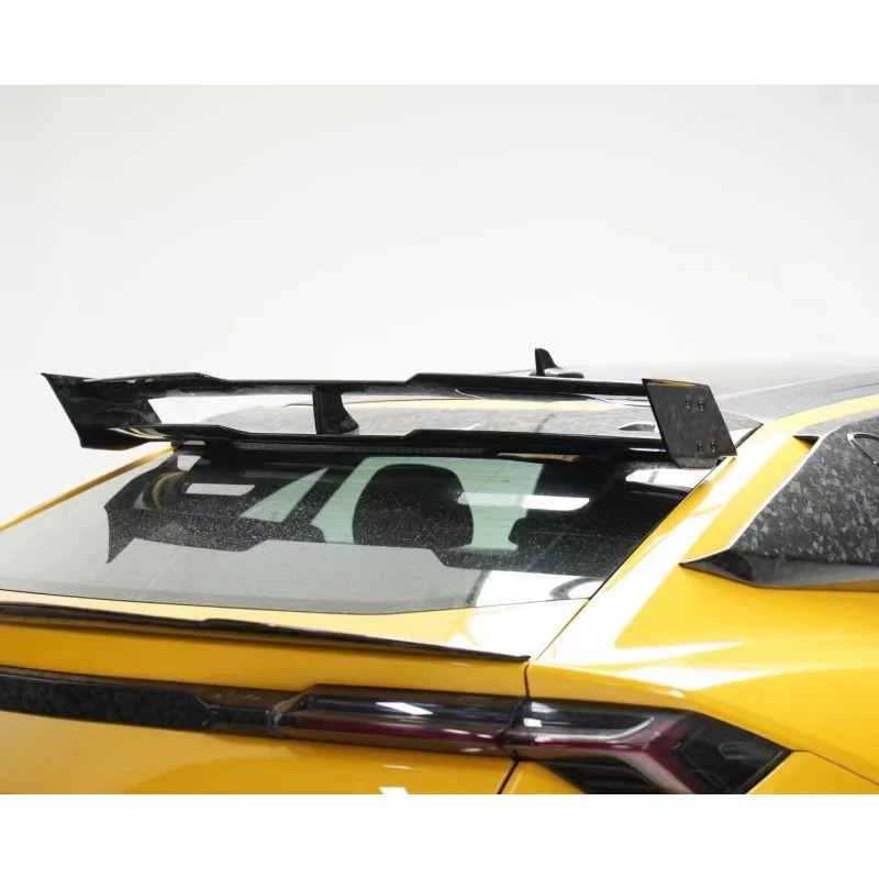 Topcar Style Dry Carbon Fiber Roof Spoiler for URUS S Performance Rear Top Wing